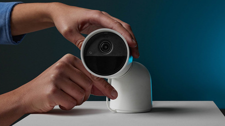 Bezpečný stolní stojan na kameru PHILIPS HUE bílý