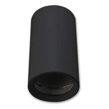 LED HALOGENOVÉ pevné svítidlo pro povrchovou montáž GU10 kulaté stropní černé