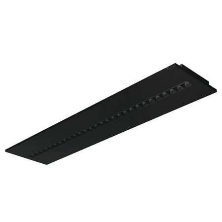 LED podhledový panel 120x30 Lamp 49W 5300lm 3000K Warm 60° Black Kanlux