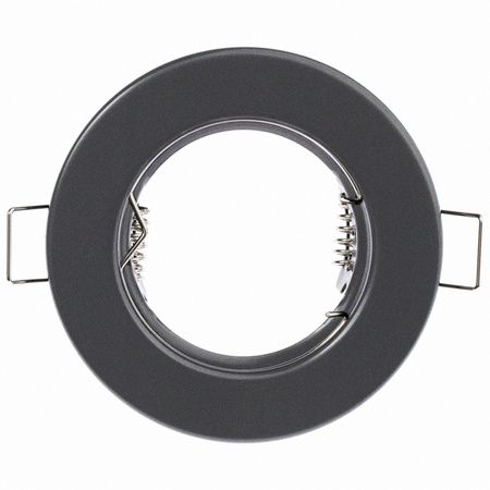 ARDALI pevné kulaté halogenové svítidlo pod omítku grafitový plech MR16 GU10 LUMILED