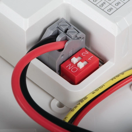 Plafond LED Povrchová montáž 20W 2630lm CCT IP65 Bílá DABER KANLUX