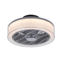 Plafond LED stropní světlo pro povrchovou montáž 30W 1500lm 3000-6000K CCT stmívatelné Pilot Grey Moderní Dalfon Rabalux