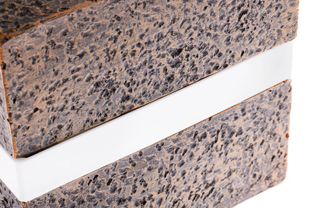 LED solární lampa Venkovní zahradní stojící kámen 3000K IP44 12cm soumrakový senzor