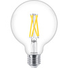 Globe E27 G93 LED žárovka 5.9W = 60W 806lm 2700 Teplá bílá Filament PHILIPS Stmívatelné