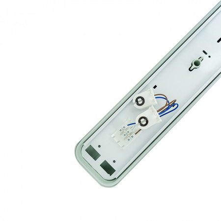 IP65 Prachotěsné LED T8 2x G13 150cm s plechovou FULL PLATE Ecolight