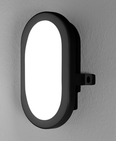 Nástěnná LED lampa 5.5W 4000K IP54 Hermetická venkovní černá BULKHEAD LEDVANCE