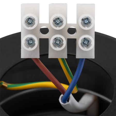 Povrchové svítidlo HALOGEN SUNLA Tuba Gx53 LED Spot Nástěnné svítidlo Stropní válec Černá LUMILED