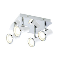 Nástěnné svítidlo LED GU10 do koupelny 15W 1720lm 4000K White Modern Steve 5500 Rabalux