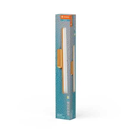 Koupelnové svítidlo LED Nástěnné svítidlo nad zrcadlo Stmívatelné 10W 950lm CCT Hnědá IP44 60cm Obris Ledvance