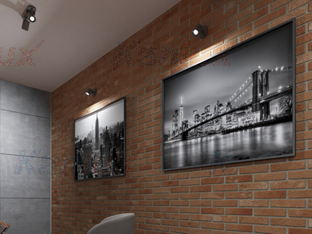 Nástěnné svítidlo Stropní svítidlo Nastavitelné LED GU10 Round Black Laurin Kanlux