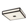 Plafond LED stropní světlo 18W 1350lm 4000K černá IP44 Vintage Zoya Rabalux