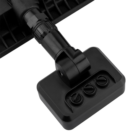 LED Reflektor snímač pohybu 100W, 11000lm 4000K IP65 Černá ZUME ALS LUMILED