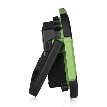 Reflektor LED 10W 700lm 6400K IP44 zelená+černá USB Dobíjecí s funkcí SOS Samsung Chip VT-11-R V-TAC