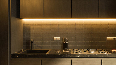 LED pásek 12V COB 35W 300LED 2835 Teplý 8mm 5m ECOLIGHT