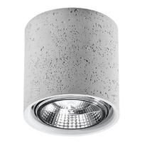 Svítidlo pro povrchovou montáž CULLO 140 GU10 Spot Tuba Industrial Grey SOLLUX
