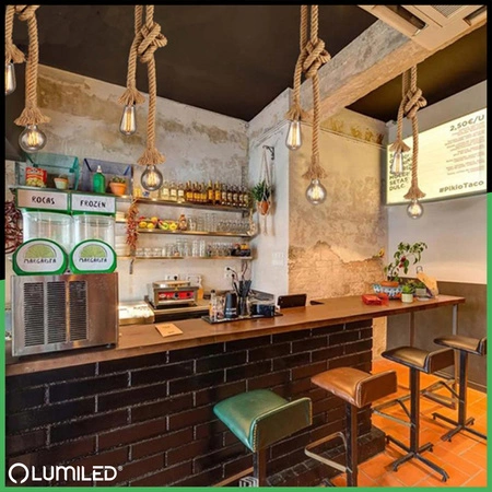 3x Dekorativní Kulatá Žárovka LED E27, G95 8W = 75W 880lm 3000K Teplá bílá 360° Filament Globe LUMILED