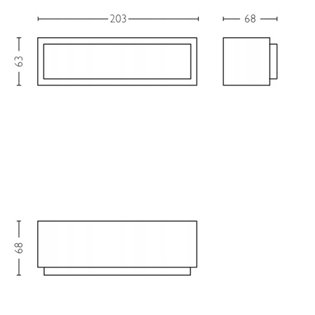 Zahradní lampa LED nástěnná lampa STRATOSPHERE myGarden 4.5W 4000K IP44 Antracit PHILIPS