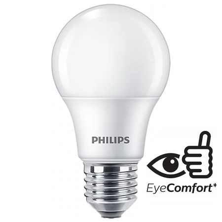 LED žárovka E27 A60 4,2W = 40W 470lm 2700K teplá bílá PHILIPS