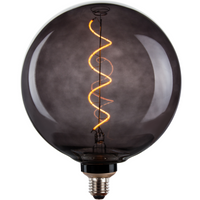 Dekorativní LED žárovka E27 FILAMENT G200 4W 50lm 1800K Teplá bílá 320° DecoVintage Smoke GOLDLUX (Polux)
