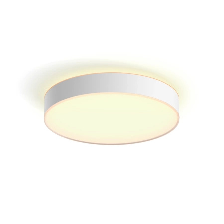 LED Plafond DEVERE Koupelnové stropní svítidlo bílé 33,5W 42,5cm IP44 CCT PHILIPS HUE Bluetooth + stmívač