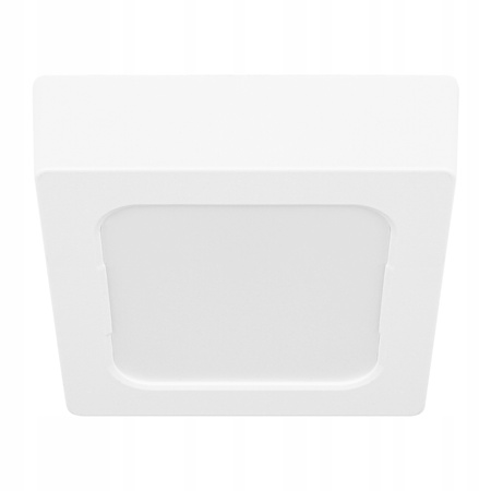 LED panelové stropní svítidlo 6W 480lm 2700K Warm Surface Mounted Square White Proma Masterled