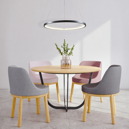 LED závěsné stropní svítidlo 20W 2600lm 4000K neutrální 120° černá LEA Sanico Goldlux