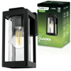 Zahradní nástěnná lampa E27, QUARDA LUMILED