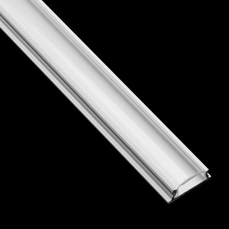 Krytka pro profil KM24, Průhledná 1m LUMILED