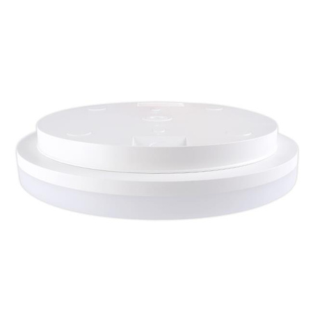 Stropní LED svítidlo do koupelny Povrchová montáž 18W 1880lm 4000K Neutrální se senzorem pohybu Kulatá bílá IP54 Minos Masterled