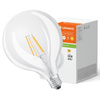 LED žárovka G125 E27 4W = 40W 470lm 2700K teplá bílá FILAMENT LEDVANCE