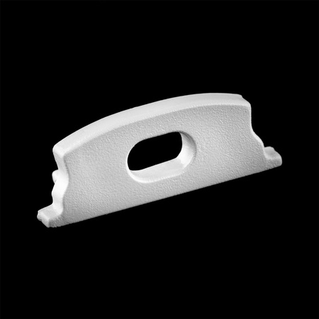 Povrchový Hliníkový Profil pro LED KM34, Stříbrný 2m + Průhledná Krytka + Záslepky LUMILED