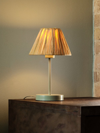 Stolní lampa Stolní svítidlo Stojací dekorativní E27 Hnědá zelená USB-C Dekor Ledvance