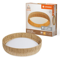 Plafond LED stropní svítidlo 28W 1150lm 3000K Warm Brown 50cm Dekor Ledvance