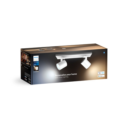 LED Spot Runner White 2x 4,2W CCT PHILIPS HUE Bluetooth Zigbee stropní světlo + stmívač