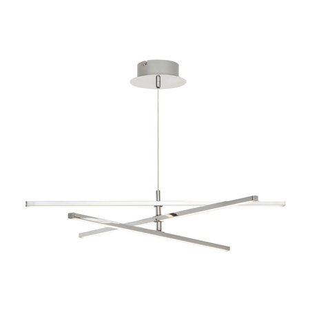 Stropní závěsné svítidlo LED 18W 1500lm 4000K Chrome Minimalist Meredith Rabalux