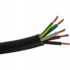 Vodič Kabel OW H05RR-F 300/500V 5x2.5mm Černý 1m ELEKTRICKÝ KABEL