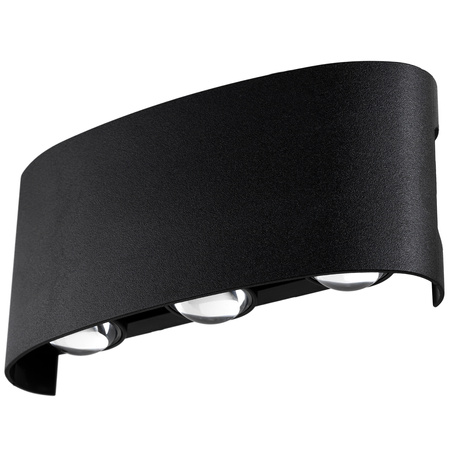 Zahradní nástěnná lampa nahoru a dolů, 6W IP54 KELSA LUMILED