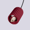 Závěsné svítidlo s převisem G9 Round Maroon Modern Matte Halo Sollux