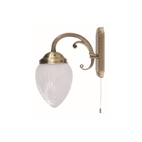Nástěnné svítidlo LED E14 Brown Classic Annabella 8631 Rabalux