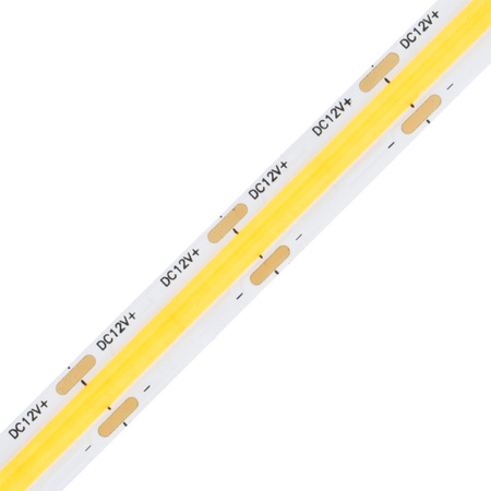 LED pásek COB, 12V 250W 9600LED NEON Teplá bílá 8mm 25m LUMILED