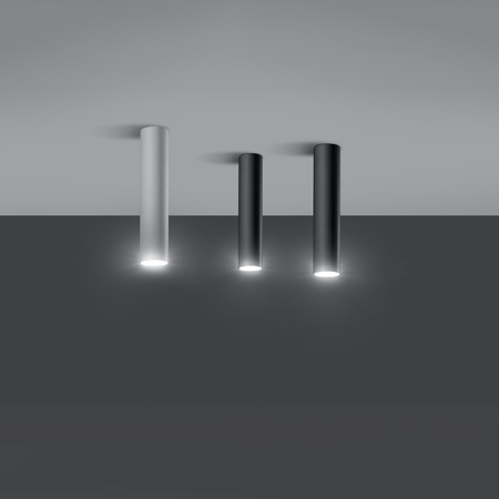 Svítidlo pro povrchovou montáž LAGOS 30 GU10 Spot Tuba Minimalist White SOLLUX