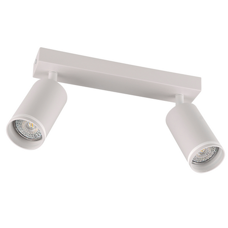 Nástěnné a stropní bodové svítidlo 2x GU10 White PARIS Sanico Goldlux