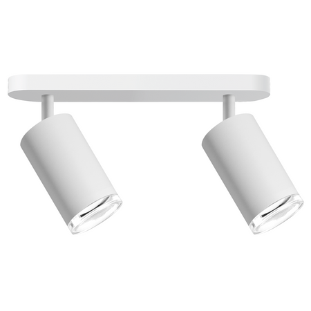 Nástěnné a stropní bodové svítidlo 2x GU10 bílé IP44 TURYN Sanico Goldlux