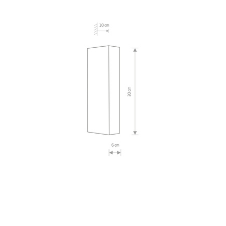 Nástěnné svítidlo Povrchová montáž 2x GU10 Gold Glamour MALMO 10457 Nowodvorski