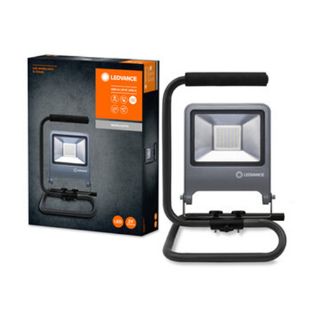 LED reflektor 50W 4500lm 4000K IP65 šedý LEDVANCE WORKLIGHTS S-STAND přenosný
