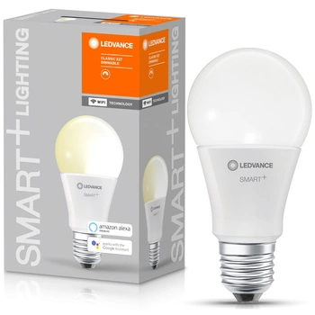 LED žárovka E27 A60 9.5W 1055lm 2700K Teplá bílá LEDVANCE SMART+ WiFi Stmívatelné