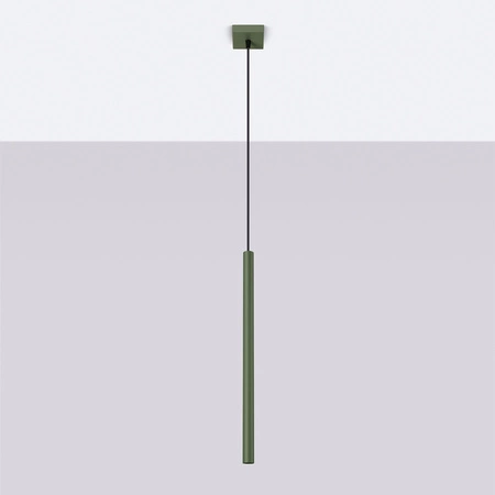 Stropní závěsné svítidlo Tuba Spot G9 Olive Pastelo Ocean Green SL.1518 Sollux