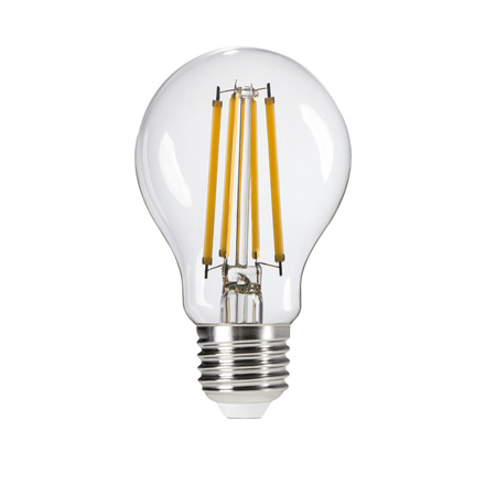 LED žárovka E27 Edison A60 10W = 99W 1520lm 4000K neutrální bílá Clear XLED Filament Kanlux