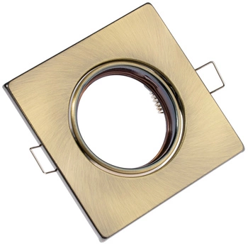 POHYBLIVÉ Stropní svítidlo OPIN GOLDLUX (Polux) SQUARE OCEL PATINA