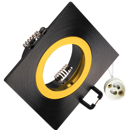 Bodové svítidlo GU10 Black FEBE Sanico Goldlux Skryté bodové svítidlo